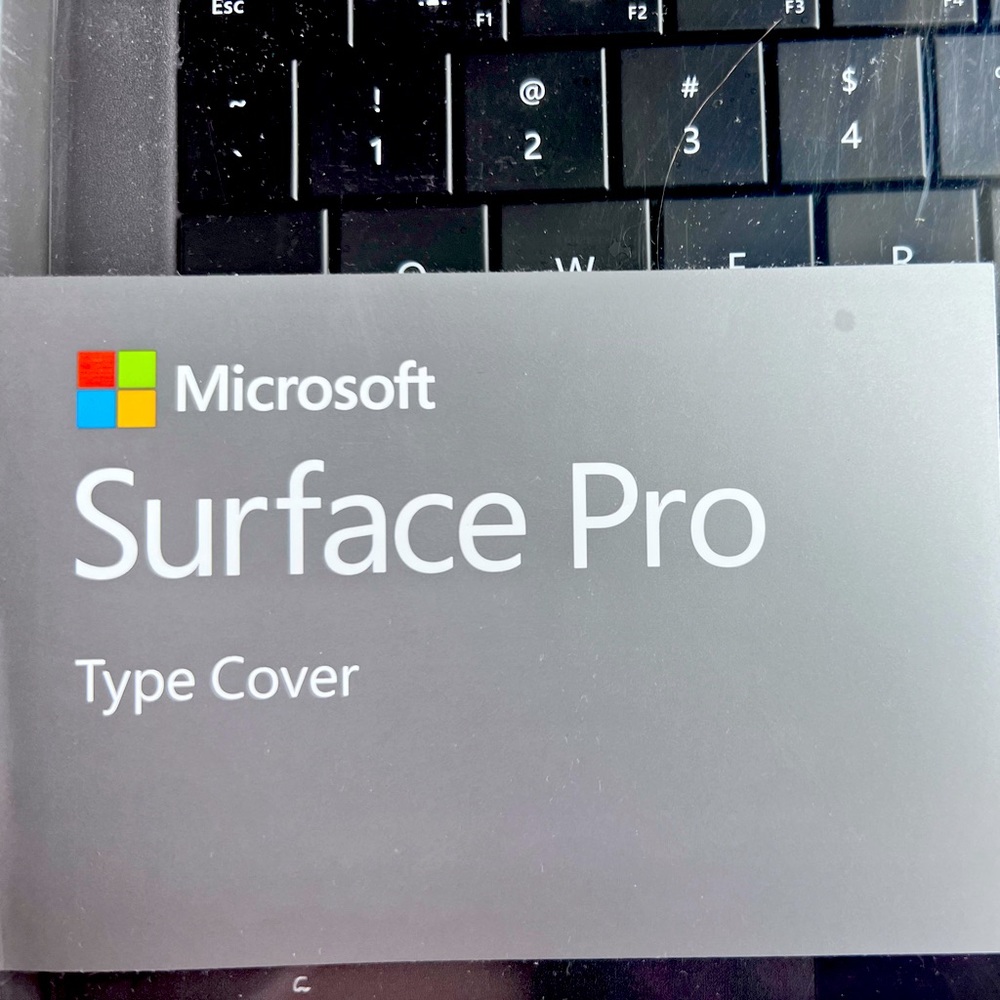 Surface Pro 3 Type Cover new (NIB); never used.